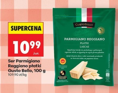 Ser Parmigiano Reggiano płatki Gusto Bello promocja w Biedronka