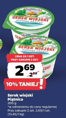 Serek wiejski  promocja w Netto