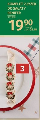 Komplet 4 obrączek do serwetek wianek promocja w Selgros