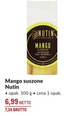 Mango suszone Nutin promocja w Makro