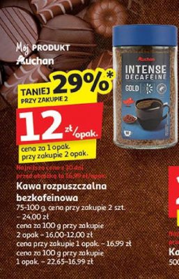 Kawa promocja w Auchan
