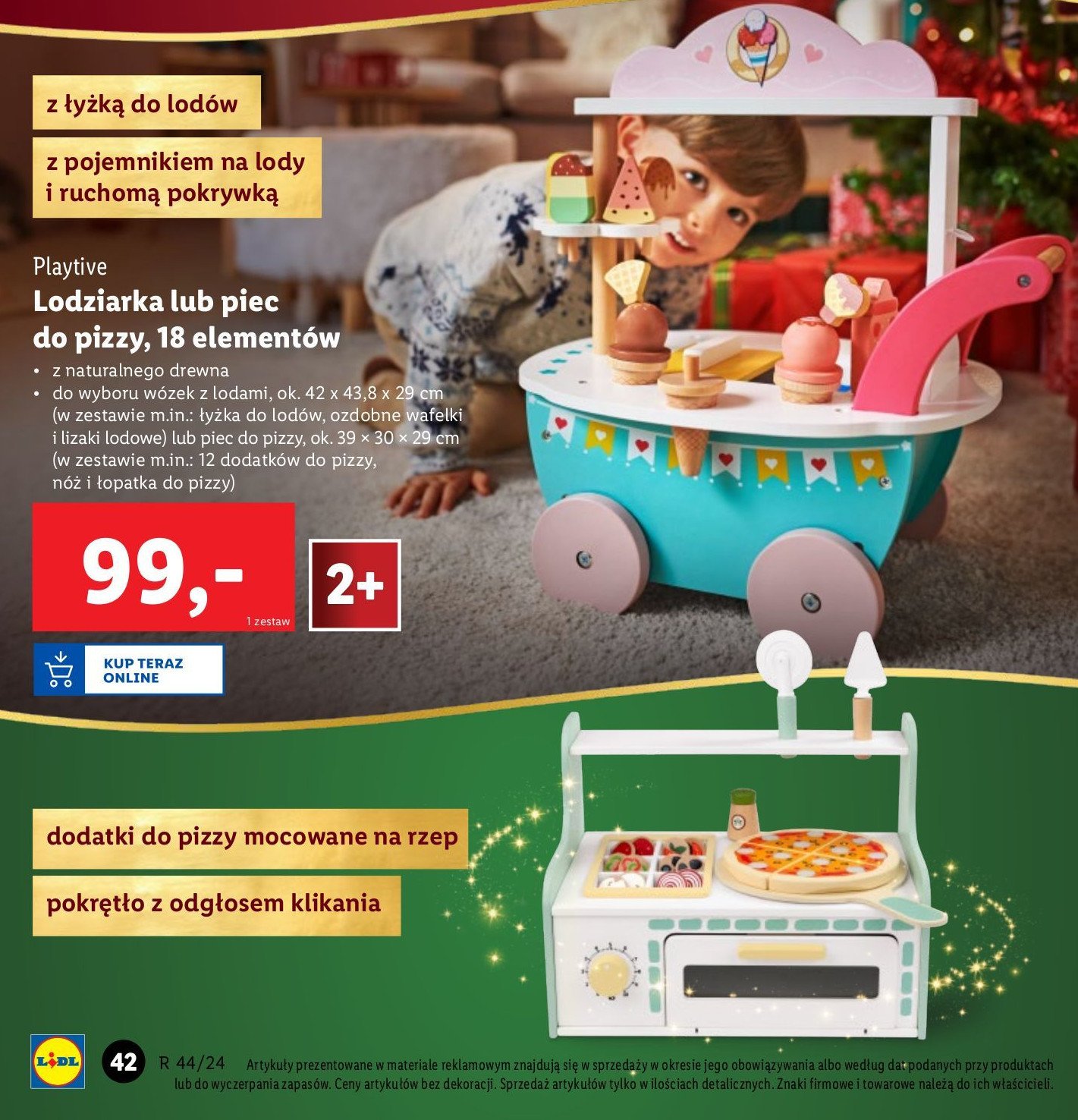 Lodziarka 18 el. Playtive promocja