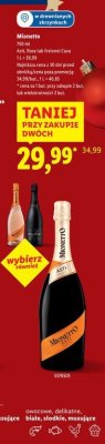 Wino musujące Mionetto Rosé promocja w Lidl