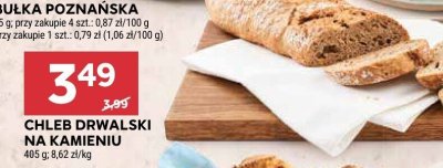 Chleb drwalski na kamieniu promocja w Stokrotka