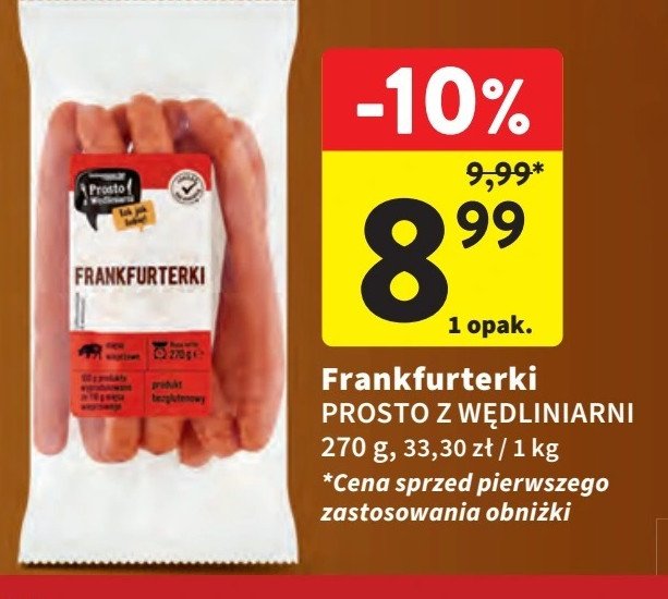 Frankfurterki Prosto z wędliniarni promocja