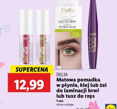 Pomadka 106 Delia velvet matt long wear promocja