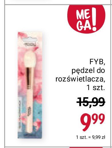 Pędzel do rozświetlacza FYB promocja