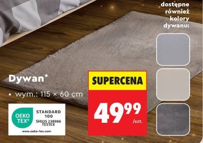 Dywan 115x60 cm Smukee promocja w Biedronka