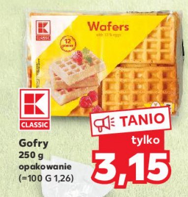 Gofry K-classic promocja