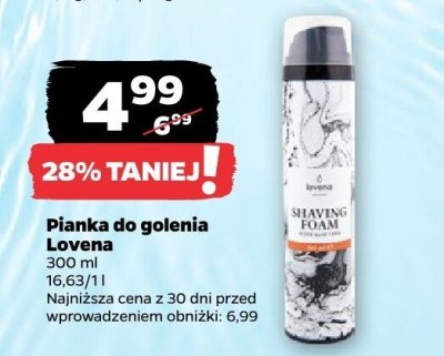 Pianka do golenia  promocja w Netto