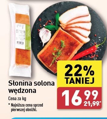 Słonina solona promocja