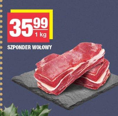 Szponder wołowy promocja w SPAR