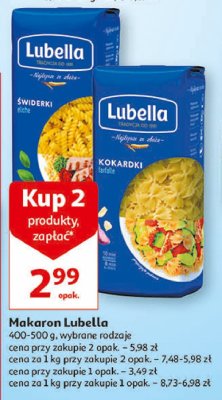 Makaron kokardki Lubella makaron promocja