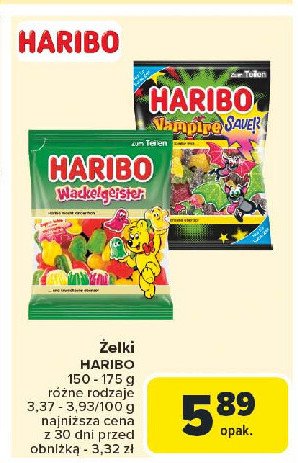 Żelki Haribo wackelgeister promocja