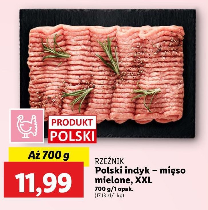 Mięso mielone z indyka Rzeźnik codzienna dostawa promocja