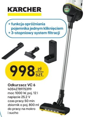 Odkurzacz Karcher VC 6 promocja w Castorama