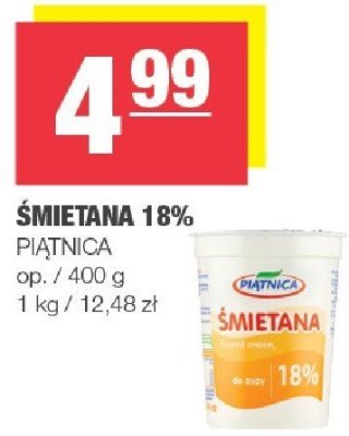 艢mietana 18% Figand promocja w SPAR
