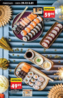 Sushi Supreme Box promocja w Biedronka