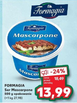 Ser Mascarpone promocja w Kaufland