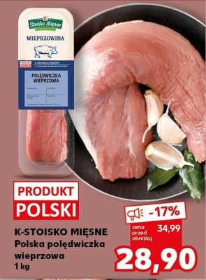 Polska polędwiczka wieprzowa promocja w Kaufland