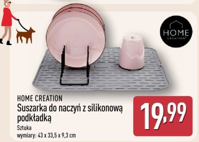 Suszarka do naczyń z silikonową podkładką promocja w Aldi