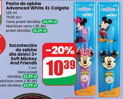 Pasta do zębów Advanced White XL Colgate 125 ml promocja w Dino