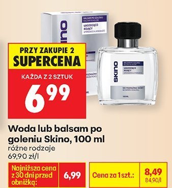 Woda po goleniu Skino, 100 ml promocja w Biedronka