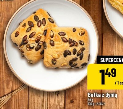 Bułka z dynią promocja w POLOmarket