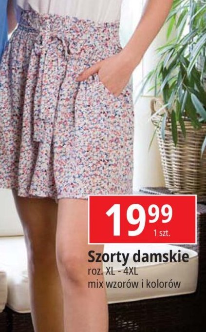 Szorty damskie xl-4xl promocja