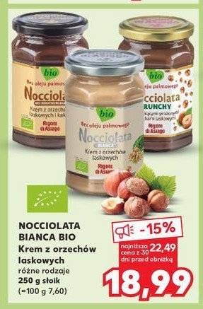 Krem nocciolata Rigoni di asiago promocja w Kaufland