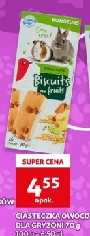Ciasteczka dla gryzoni Auchan różnorodne (logo czerwone) promocja