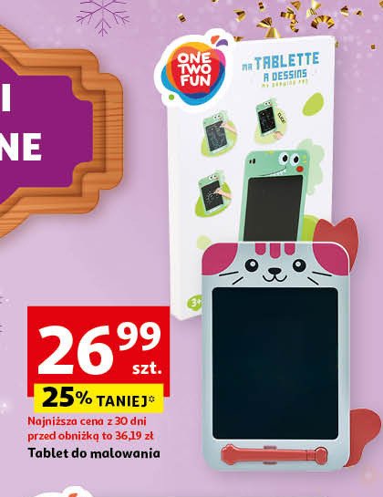 Tablet One two fun promocja