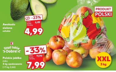 Awokado zielone promocja w Kaufland