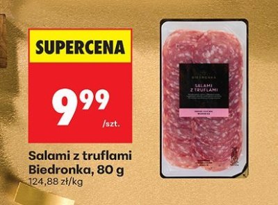 Salami z truflami Biedronka promocja w Biedronka