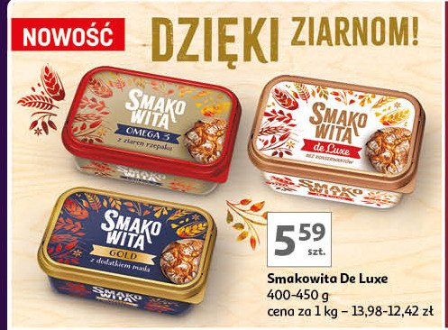 Margaryna omega 3 Smakowita promocja w Auchan