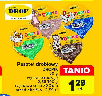 Pasztet dropik z królikiem promocja