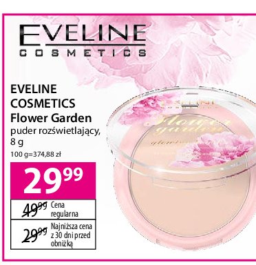 Puder do twarzy daily glow Eveline flower garden promocja