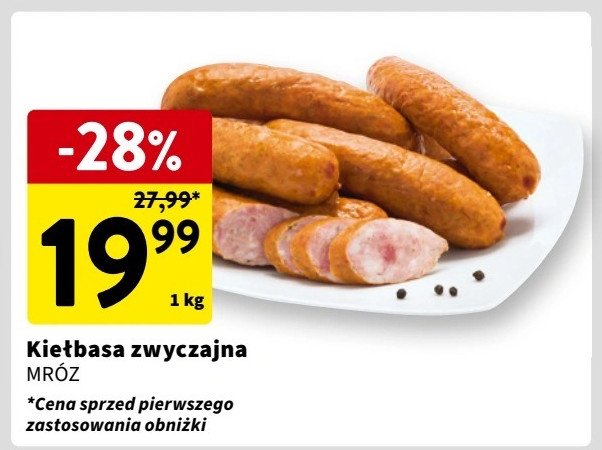 Kiełbasa zwyczajna Mróz promocja