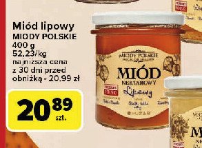 Miód lipowy Miody polskie promocja