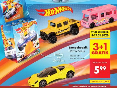 Samochodzik skala 1:64 różne modele promocja w Biedronka