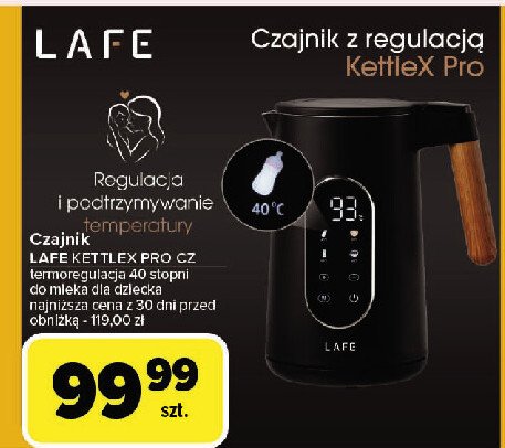 Czajnik kettlex pro Lafe promocja w Carrefour