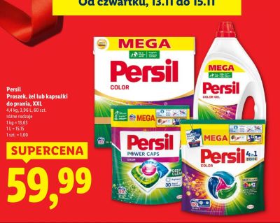 Kapsułki do prania różne rodzaje promocja w Lidl