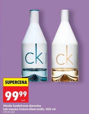 Woda toaletowa męska In2u, 100 ml promocja w Biedronka