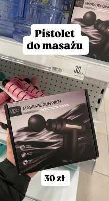 Pistolet do masażu MASSAGE GUN PRO+ promocja w Dealz