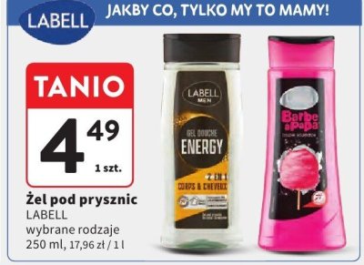 Żel pod prysznic LABELL promocja w Intermarche