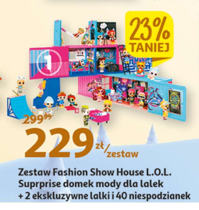 Zestaw fashion show house Lol surprises promocja