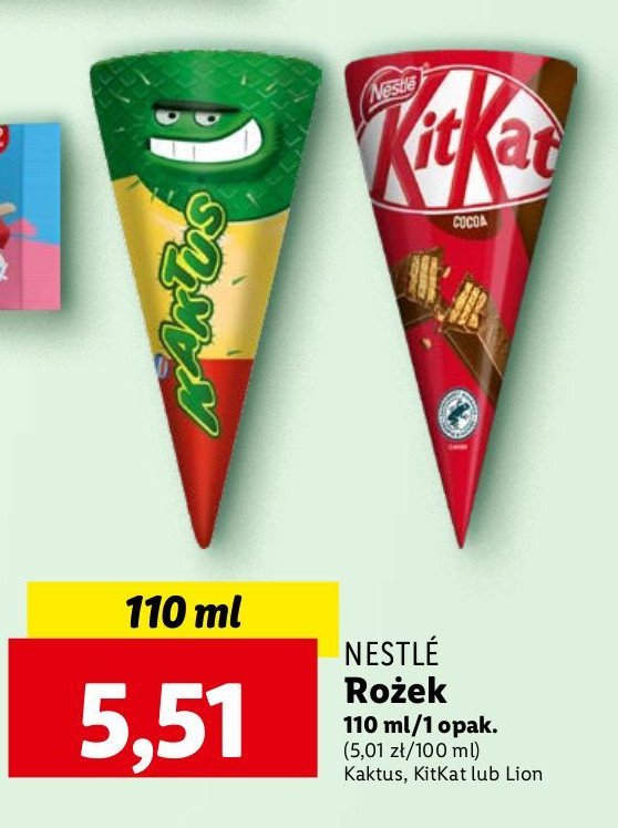 Rożek czekoladowy Kitkat promocja