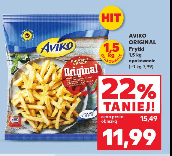 Frytki original Aviko promocja