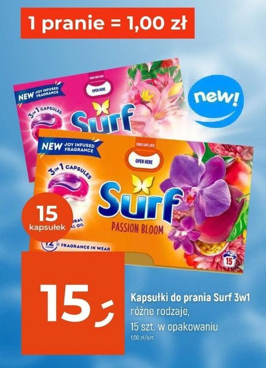 Kapsułki passion bloom 3w1 Surf color & white promocja