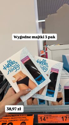 Majtki Everyday Cotton, 3 szt. promocja w Biedronka